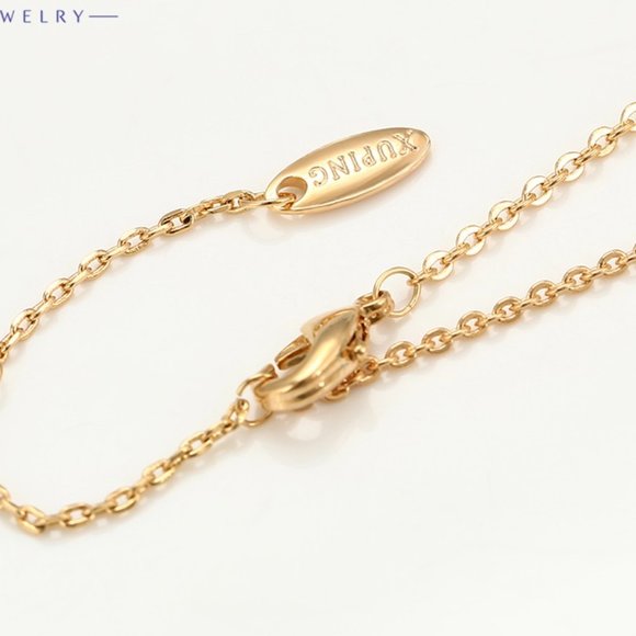 Gorgeous Hearts&Coin 18KGP Necklace - Picture 6 of 10